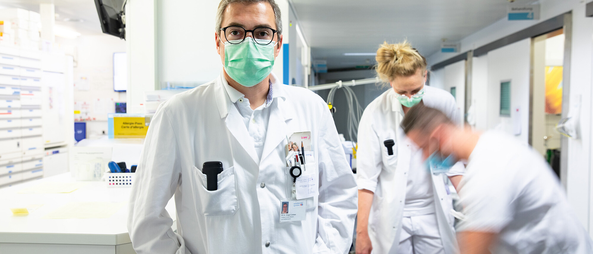 Gregor LIndner im Vordergrund